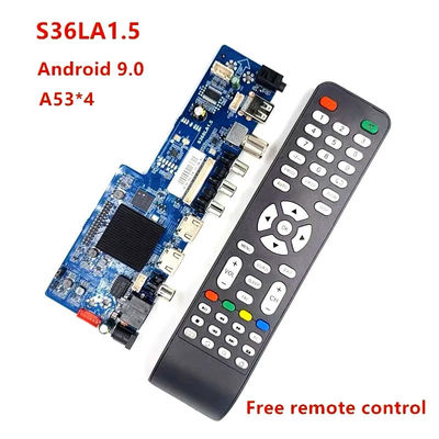 Universaal 32 inch 1+8G Smart LED TV Circuit Board PCB-gebaseerd moederbord met 12V spanning