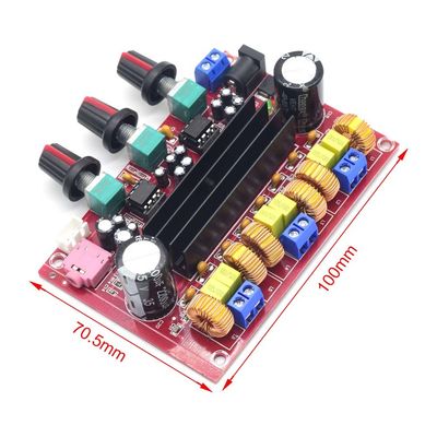 CA-3116P Digitale versterkermodule met TPA3116D2 chip 50Wx2+100W Uitgang en DC12-24V Spanning