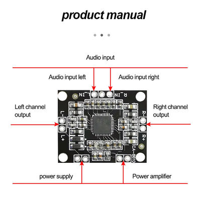 CA-8610 Digitale Eindversterker Board 2*15w Dual Channel Stereo Mini Klasse D PAM8610