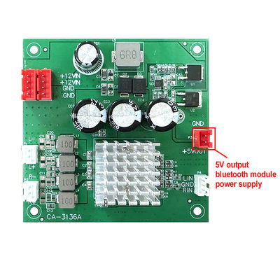 CA-3136A Digital Audio Amplifier Board 2*50W 8-24V met 5V OUT Amplifier Module
