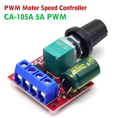 CA-105A Mini 5A DC-motorsnelheidsregelaarmodule Max. 90W 3V-35V