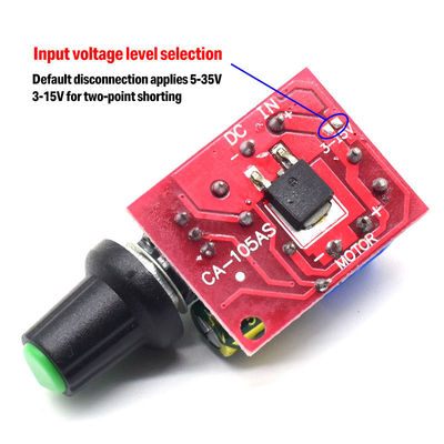 CA-105AS 35V 5A 90W PWM motor snelheidsregelaar Aanpassingsbordschakelaar