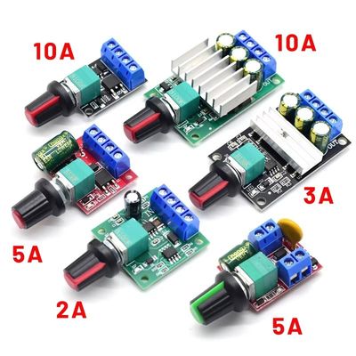 CA-110AS 12V/24V 10A PWM DC Motor Speed Control Governor Staploze LED Dimmer Power Controller Spanningsregulator Module