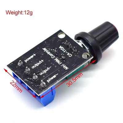 CA-110A 5 V/12 V 10A PWM DC Motor Speed ​​Controller Traploze Snelheidsregelaar LED Dimmer Power gouverneur Motor Driver Boards