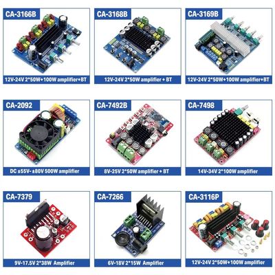 2*50W draadloos digitaal vermogenversterker Board TPA3116D2 DIY Speaker Versterker Module