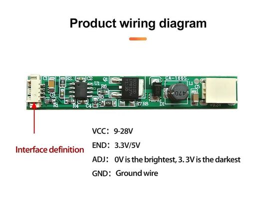 CA-166S IGBT-module Universele LED-achterlicht stuurbord Laptop Hoogspanning Constante Stroom Uitgang Verstelbare module