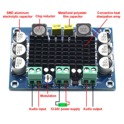 CA-3116D Originele 100W Mono Audio Versterker Board met TPA3116D2 Chip en 12-24V Input