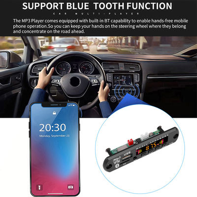 CAR AMPLIFIER Bluetooth-audio-module met kleurenbeeldscherm en afstandsbedieningversterker