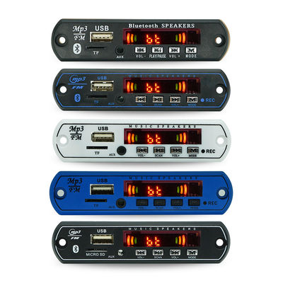 FM Radio MP3 Decoder Board met verliesloze Audio FM Radio Functie en BT 5.0