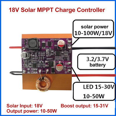 Standaard Montage Type Boost Driver Module voor 18V Lithiumbatterij Zonnepaneel Controller
