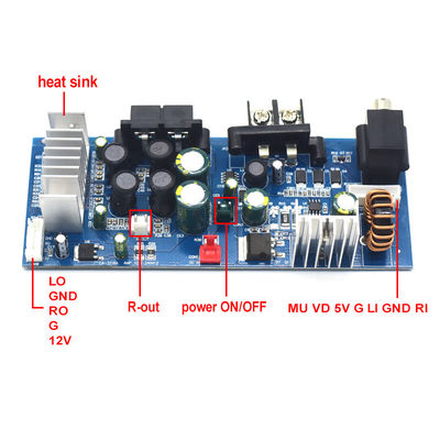 TPA3116 Digitale Subwoofer Versterker Board 2*50W 8-24V Dual Channel Professionele Versterking