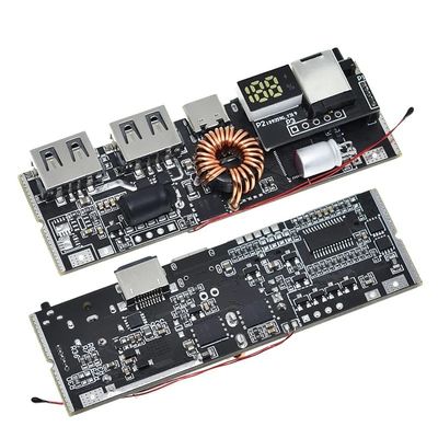 QC4.0 QC3.0 LED Dual USB PD Power Bank 18650 oplaadmodule met temperatuurregeling
