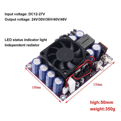 500W 25A Auto Power Amplifier Power Supply Module DC-DC Step Up Boost Converter Boost Module