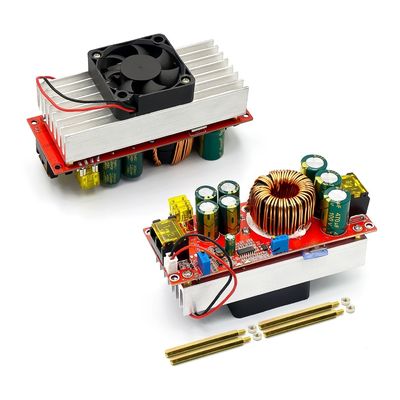 1800W 40A DC-DC Constant Spanning Constant Stroom Boost Converter Boosts 10-60V door ventilator voor 12-90V