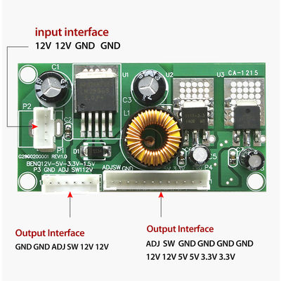 Creatall CA 1215 LCD Repair Tool Step Down DC-DC LED TV Spanning Switch Converter Board LED stroomtoevoer