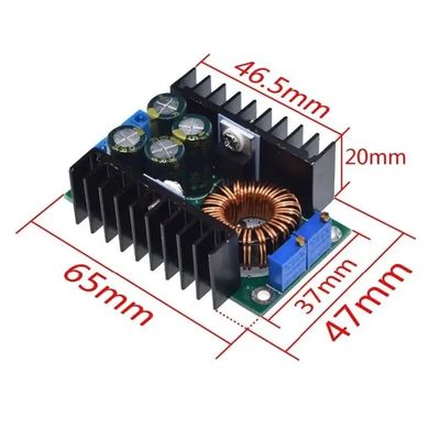 DC-DC 9A 300W Buck Converter 150W Boost Converter 5-40v naar 1.2-35v Power Module Step Down Converter