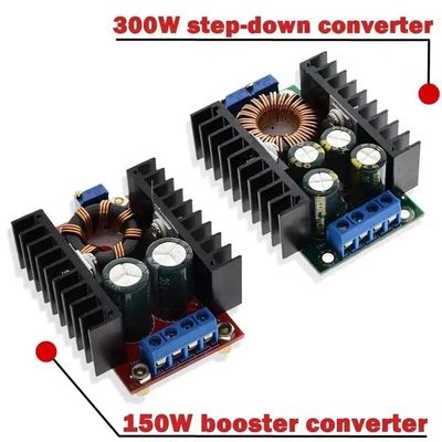 DC-DC 9A 300W Buck Converter 150W Boost Converter 5-40v naar 1.2-35v Power Module Step Down Converter