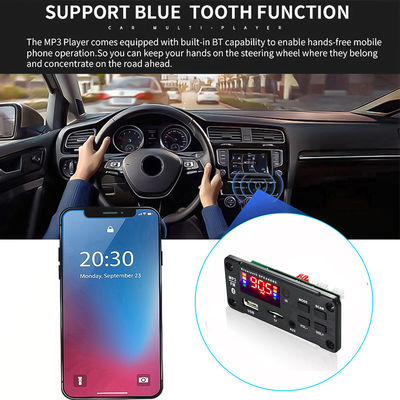 2*25W 50W Auto Audio USB TF FM Radio Bluetooth MP3 Versterker Module met 5.0 kanalen