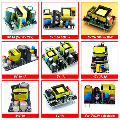 200V tot 5V/9V/12V 500mA/700mA/800mA/300mA/1A Geïsoleerde schakelaar stroomtoevoer module AC-DC Stap naar beneden