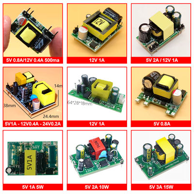 200V tot 5V/9V/12V 500mA/700mA/800mA/300mA/1A Geïsoleerde schakelaar stroomtoevoer module AC-DC Stap naar beneden