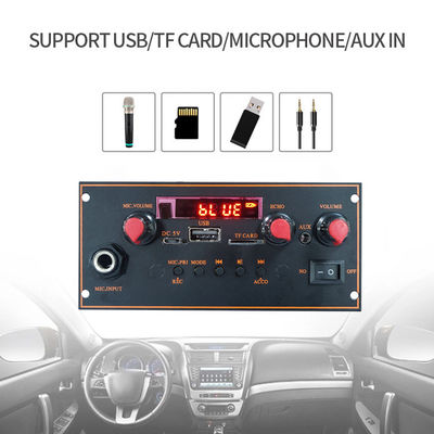 2x10W 3.7V True Stereo Bt Trolley Stereo Moederbord MP3 Decoder Versterker Board met microfoonfunctie