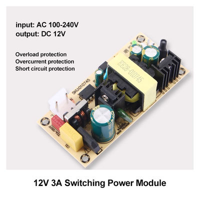 AC/DC converter board mount 12V3A/24V1.5A voedingsmodule voor standaardmontage