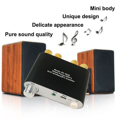 50W*2 BT 5.0 Audio Eindversterker Board Module 2.0 Dual Channel Stereo Ontvanger Versterker
