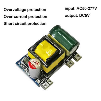 Standaard gemonteerd AC/DC-omvormer 700MA 3,5 W isolatie schakelaar stroommodule 220V AC 5V DC