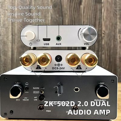 50W*2 BT 5.0 Audio Eindversterker Board Module 2.0 Dual Channel Stereo Ontvanger Versterker