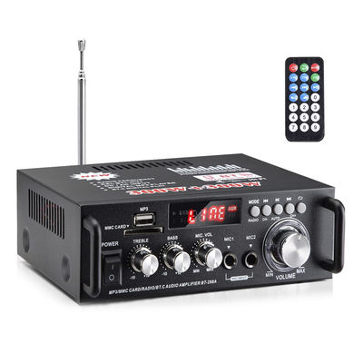 Digitale HIFI Audio Stereo Power Amplifier van 300 W met LCD-scherm en Bluetooth