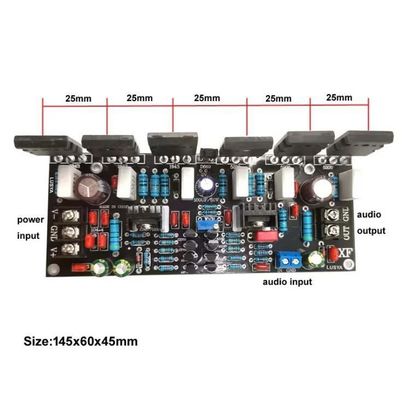 300W Single Channel 1943 5200 Toshiba Transistor Achterstep-upgrade voor audioversterker