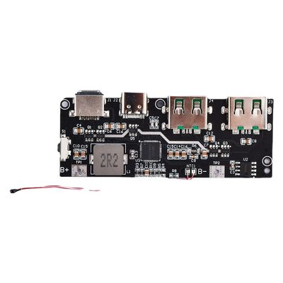 22.5W QC4.0 PD3.0 5 Port Dual USB Mobile Power Bank Circuit Board Beschermingsmoederbord