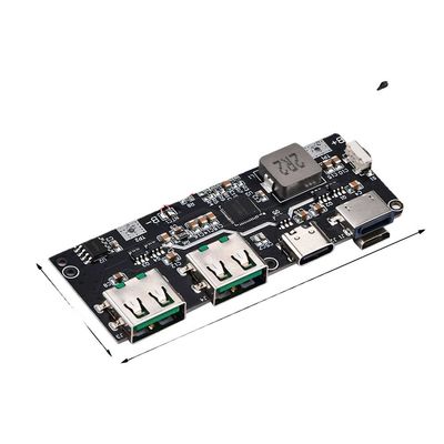 22.5W QC4.0 PD3.0 5 Port Dual USB Mobile Power Bank Circuit Board Beschermingsmoederbord