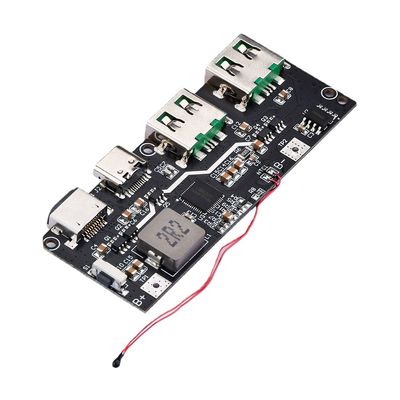 22.5W QC4.0 PD3.0 5 Port Dual USB Mobile Power Bank Circuit Board Beschermingsmoederbord