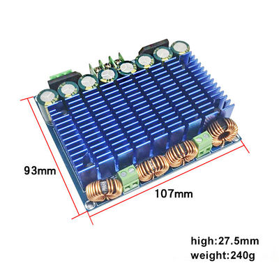 2.0 kanalen Private Mold XH-M252 TDA8954TH Dual Chip 420W*2 Class-D Digital Audio Amplifier Board