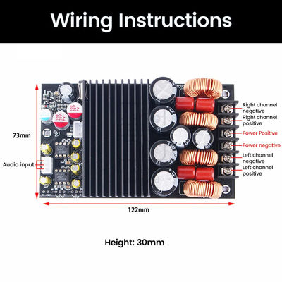 TPA3255 Audiophile 300W 300W 2.0 Bi-Channel Stereomodule voor professionele audio-opstelling