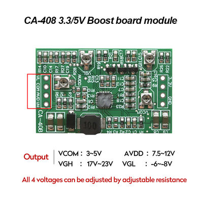 Image Creatall CA-408 geïntegreerd LCD TCON-bord 5v DC-DC Buck Boost-module met 4 verstelbare LED-tv-stroomvoorziening VGL VGH VCOM.AVDD