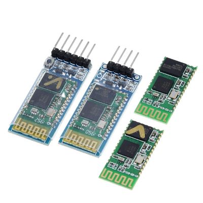 Draadloze Bluetooth-module HC-05 HC-06 RF-transceiver met 2,4G-frequentie, 3,3V TTL-niveau en 10 meter bereik UART-converter