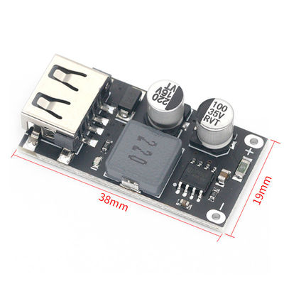 Sneloplaadingscircuitschijf Stroomvoorziening 24V naar USB QC3.0 QC2.0 Converter