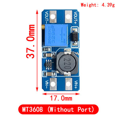 Creatall MT3608 DC-DC Boost Module 2A Boost Board Input Voltage 2-24V Output Voltage 30V