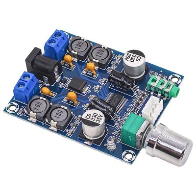 DC12-28V Audio-eindversterkerkaart Dual Channel 45W * 2 Stereo Lineaire HD-editie