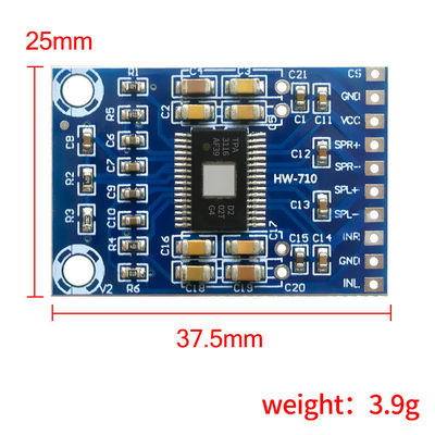 TPA3116D2 Chip Digital Amplifier Board met 50W+50W uitgang en 12V-24V gelijkstroom