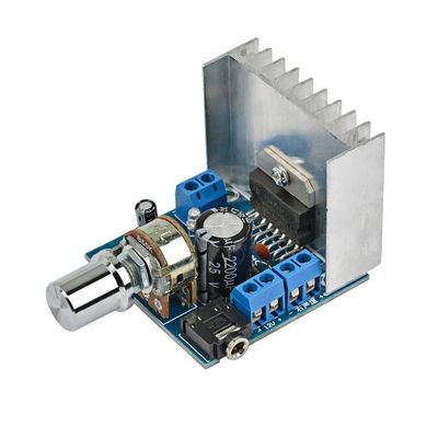 Directe montage TDA7297 2x15W 12V AC/DC 2.0 Channel Board Dubbele baan Geen geluid Fg