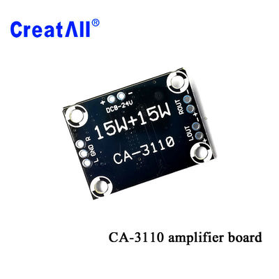 2x15W Stereo Klasse D Klasse 8-24V Hoog vermogen TPA3110 Versterker Audio Board Privévorm