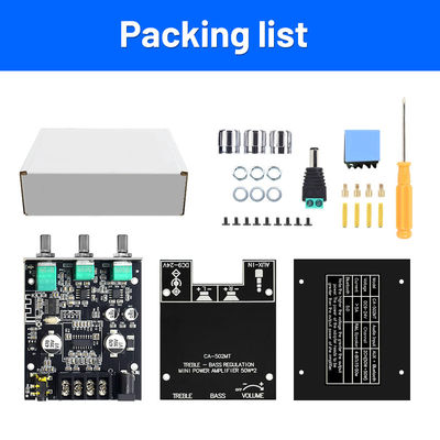 CA-502MT 5.0 BT Digital Audio Amplifier Board 2*50W 12-24V AMP-module