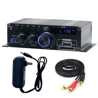 Hifi Stereo Audio Power Amplifier 120W Dual Channel Power Amp Independent Control Equalizer Home Digitale Versterkers