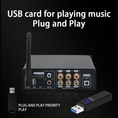 2.1 Kanaal 100W Uitgangsvermogen Draadloos Bluetooth Digitaal Audio HIFI Versterker voor Home Audio