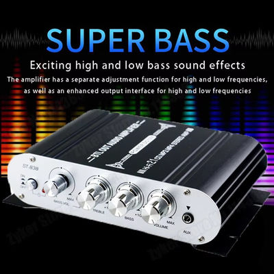 2.1 Kanaal 12V Versterker Board Subwoofer Home Power Versterker Circuit Board Oplaadbare Versterker De Potencia Hi-Fi Digital