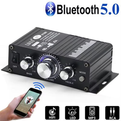 AK-270 12V Small Power Bluetooth Audio Amplifier 2.0 Channel Output HIFI Mini Power Amplifier voor Home Theater Sound System