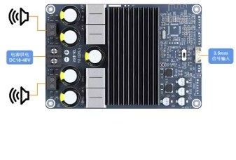 TPA3255 2x300W High Power Dual Channel Stereo Audio Amplifier Digital Power Amplifier Board